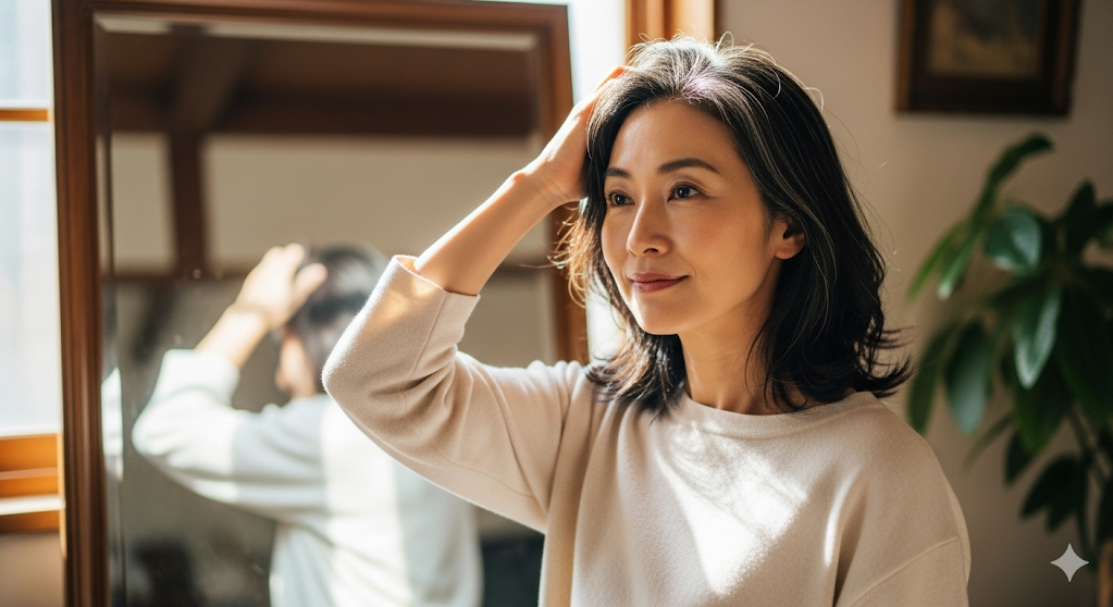 グレイヘアに移行する年齢の目安